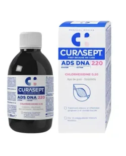 Curasept ADS DNA 220 0,2% Chlorhexidine Płyn do płukania jamy ustnej, 200 ml - Płyny do płukania jamy ustnej - miniaturka - grafika 1