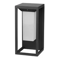 Lampy ogrodowe - Kinkiet Zewnętrzny Solarny V-Tac 2W Led Samsung Chip Szary 2-Funkcje Ip65 Vt-77 3000K 220Lm 3 Lata Gwarancji - miniaturka - grafika 1