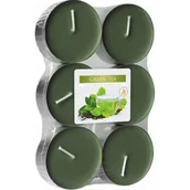 Świece - Podgrzewacz zapachowy maxi zielona herbata 6 sztuk Bispol - miniaturka - grafika 1