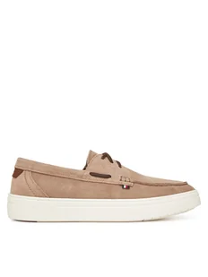 Tommy Hilfiger Półbuty Modern Light Hybrid Suede Boat S FM0FM05352 Brązowy - Półbuty męskie - miniaturka - grafika 1