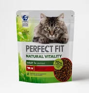 Sucha karma dla kotów - Perfect Fit Vitality 1+ z Wołowiną i Kurczakiem 0,65 kg - miniaturka - grafika 1
