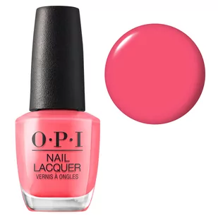 OPI Nail Lacquer, klasyczny lakier do paznokci, ElePhantastic NLI42, różowy, 15ml - Lakiery hybrydowe - miniaturka - grafika 1