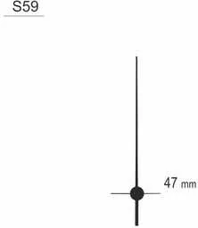 Wskazówka sekundnika czarna /S59 - Akcesoria do zegarków - miniaturka - grafika 1