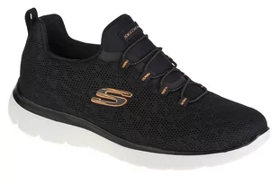 SKECHERS Summits 149037-BKRG Czarne 37 - Sneakersy damskie - miniaturka - grafika 1