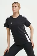 Koszulki sportowe damskie - adidas Performance t-shirt Tiro 24 damski kolor czarny IJ9955 - miniaturka - grafika 1