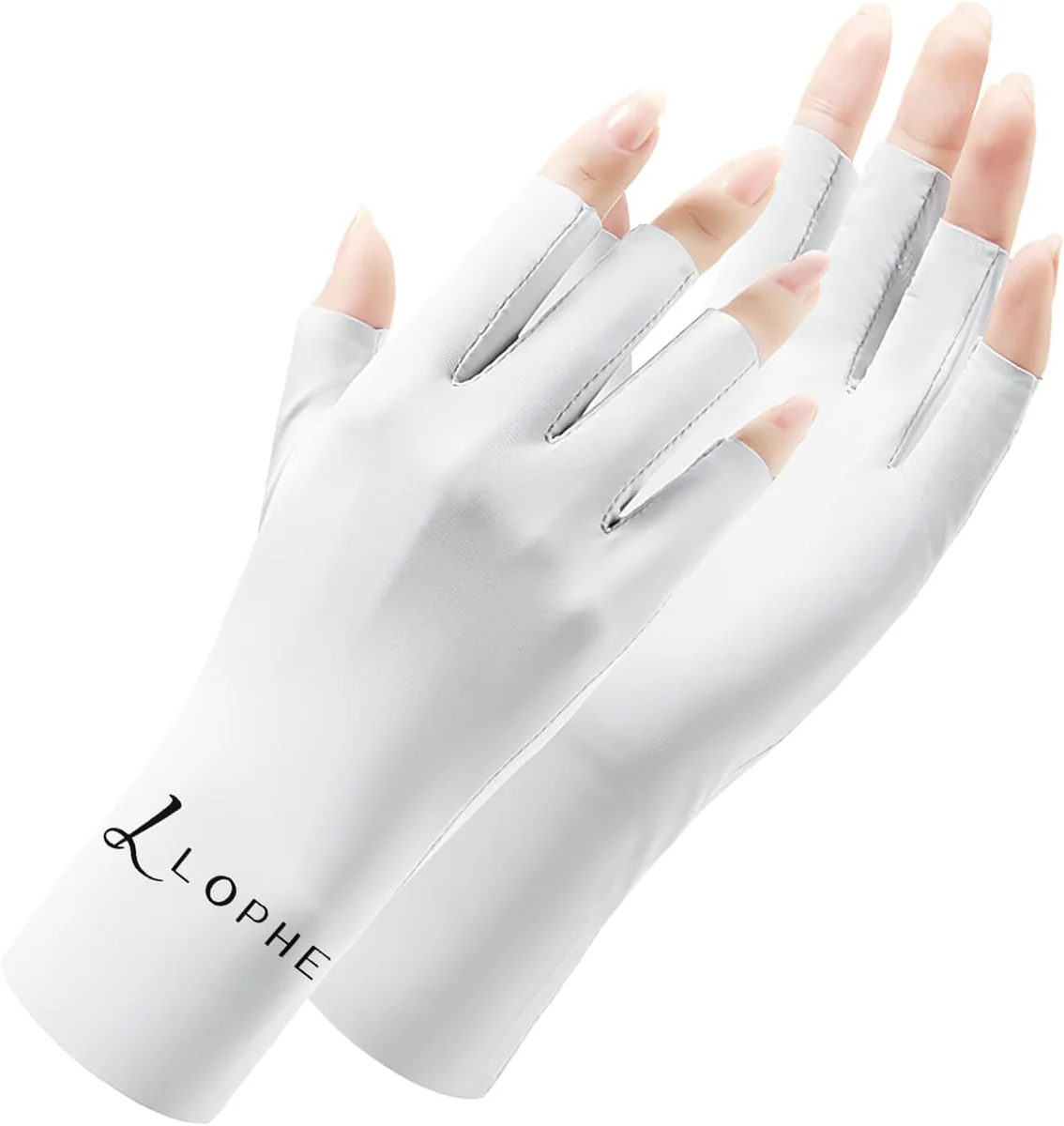 Rękawice bez palców UV jeden rozmiar Ice Silk oddychające do roweru
