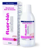 Pozostałe kosmetyki - KIN Fluorkin Calcium płyn do płukania jamy ustnej dla dzieci 500 ml 7044505 - miniaturka - grafika 1