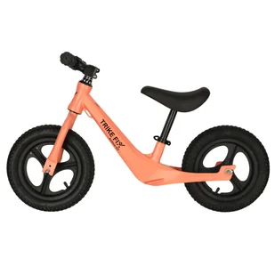 Rowerek Biegowy Jeździk Dziecięcy Nauka Jazdy Lekki Stabilny Pomarańczowy - Rowerki biegowe - miniaturka - grafika 1
