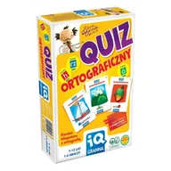 Gry planszowe - Granna IQ Gra Quiz Ortograficzny G-0147 - miniaturka - grafika 1