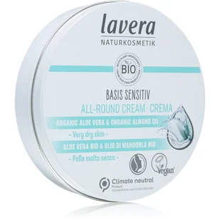 Lavera Intensywnykrem do ciała do skóry suchej Basis Sensitiv All )RoundCream All ) 150 ml - Balsamy i kremy do ciała - miniaturka - grafika 1
