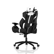Fotele i krzesła biurowe - Regulowany fotel do gabinetu S-line wygodny czarny biały - miniaturka - grafika 1