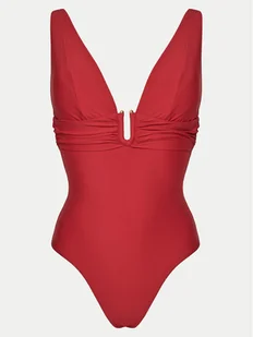 Hunkemöller Strój kąpielowy Shaping Luna 301359 Czerwony - Stroje kąpielowe - miniaturka - grafika 1