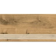 Płytki ceramiczne - Cer-Art Studio Stopnica Infinity Wood bronze mat 29,8x59,8 - miniaturka - grafika 1