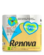 Papier toaletowy - Papier Toaletowy Renova Recycled  9R - miniaturka - grafika 1