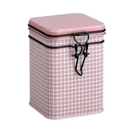 Pojemniki kuchenne - Eigenart Puszka na herbatę 150g Eigenart Retro różowa EA-3434123 + 20 zł na pierwsze zakupy EA-3434123 - miniaturka - grafika 1