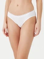 Majtki damskie - Triumph Komplet 2 par fig klasycznych Feel Of Cotton 10225045 Biały - miniaturka - grafika 1