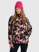 Bluzy damskie - 4F Polar ze stójką oversize damski - multikolor XS - miniaturka - grafika 1