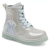 Buty dla dziewczynek - Botki Frozen CM-AW22-054DFR Srebrny - miniaturka - grafika 1