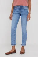 Spodnie damskie - Pepe Jeans jeansy damskie kolor niebieski - miniaturka - grafika 1
