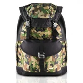 Plecaki - Plecak trekkingowy moro zielony PAOLO PERUZZI V-12-MZ - miniaturka - grafika 1