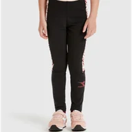 Odzież sportowa dziecięca - Legginsy dziewczęce DIADORA JG.LEGGINGS TWINKLE - miniaturka - grafika 1