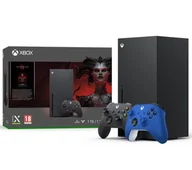 Konsole Xbox - Xbox Series X z napędem - 1TB + Diablo IV + dodatkowy pad (niebieski) - miniaturka - grafika 1
