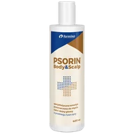Problemy skórne - Psorin Body&Scalp, specjalistyczna emulsja do mycia ciała i głowy w przebiegu łuszczycy, 400 ml - miniaturka - grafika 1
