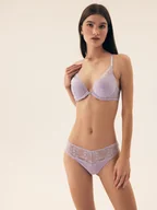 Biustonosze - Biustonosz push-up Sydney Bloovii lawendowy 65B - miniaturka - grafika 1