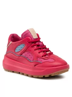 Buty dla dziewczynek - Ecco Sneakersy Solice K 78080260117 Różowy - grafika 1