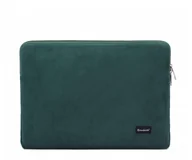 Torby na laptopy - Bombata Velvet Sleeve 15-16" zielony - miniaturka - grafika 1