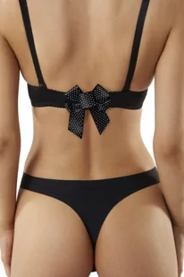 Julimex Polka-Dot BA 19 2-rz. Kokarda na zapięcie biustonosza - Biustonosze - miniaturka - grafika 1