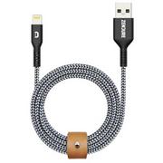 Kable USB - Zendure Zendure pleciony nylonowy kabel 2m czarny - miniaturka - grafika 1