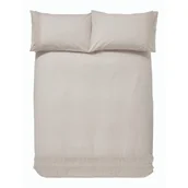 Pościel - Szarobeżowa bawełniana pościel Pineapple Elephant Izmir, 135x200 cm - miniaturka - grafika 1