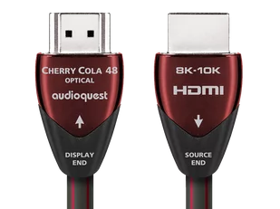Audioquest HDMI Optical 48G Cherry Cola (5 m) - Kable komputerowe i do monitorów - miniaturka - grafika 1