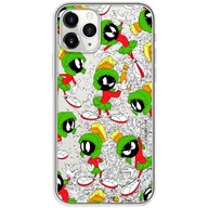 Etui i futerały do telefonów - ERT GROUP etui na telefon Apple Iphone 11 PRO MAX, case oryginalny i oficjalnie licencjonowany przez Looney Tunes, wzór Marwin 004, optymalnie dopasowane, z efektem płynnego brokatu - miniaturka - grafika 1