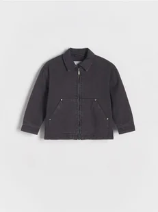 Reserved - Bomberka oversize - ciemnoszary - Kombinezony dla dzieci - miniaturka - grafika 1