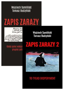 Pakiet Zapis zarazy. Tomy 1-2 - Tomasz Budzyński, Wojciech Sumliński - książka - Felietony i reportaże - miniaturka - grafika 1