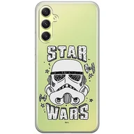 Etui i futerały do telefonów - ERT GROUP etui na telefon Samsung A34 5G, case oryginalny i oficjalnie licencjonowany przez Star Wars, wzór Stormtrooper 013, optymalnie dopasowane, plecki z TPU częściowo przeźroczyste - miniaturka - grafika 1