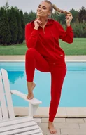 Kurtki i kamizelki sportowe damskie - Todra bluza damska długi rękaw, Kolor czerwony, Rozmiar 2XL, Italian Fashion - Primodo.com - miniaturka - grafika 1