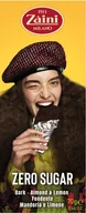 Czekolada - SMAKOWA CZEKOLADA GORZKA ZERO SUGAR DARK ALMOND & LEMON BEZ DODATKU CUKRU 70G - miniaturka - grafika 1