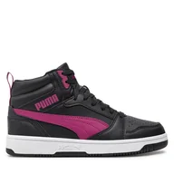 Buty dla chłopców - Sneakersy Puma Rebound v6 Mid Wtr Jr 394685 04 Czarny - miniaturka - grafika 1