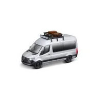 Samochody i pojazdy dla dzieci - MAISTO 21236-50 Mercedes Benz Sprinter 4,5' Camper Weekenders srebrny - miniaturka - grafika 1