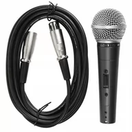 Mikrofony estradowe - LD Systems D 1006 dynamicznie wokal mikrofon z przełącznikiem (wtyczka XLR) D1006 - miniaturka - grafika 1