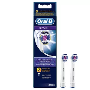 ORAL-B Końcówki szczoteczki Pro White (EB 18-2) - Końcówki do szczoteczek elektrycznych - miniaturka - grafika 1