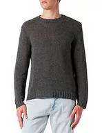 Swetry męskie - Sisley Sweter męski, Niebieski 75f, S - miniaturka - grafika 1
