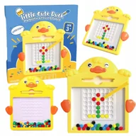 Zabawki kreatywne - Tablica Magnetyczna Mozaika Magpad Montessori XXL Szablony Kaczka - miniaturka - grafika 1