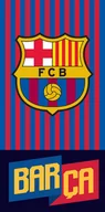 Okrycia kąpielowe dla dzieci - Carbotex, FC Barcelona, Ręcznik kąpielowy, Herb, 70x140 cm - miniaturka - grafika 1