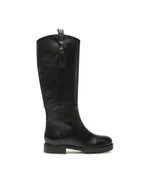 Kozaki damskie - Patrizia Pepe Kozaki 8Y0052/L078-K103 Czarny - miniaturka - grafika 1