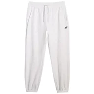 Spodnie sportowe męskie - Spodnie męskie 4F Trousers Cas M1139 Rozmiar: L / Kolor: szary - miniaturka - grafika 1