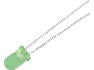 Pozostałe oświetlenie - DIODA LED  5mm ( ZIELONA matowa ) - miniaturka - grafika 1